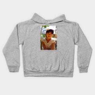 A Glowing Portrait Kids Hoodie